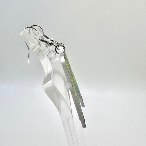 Pool Table Earrings - Game Earrings - Party Earrings - Party Earrings - Billiard - Picture 3 of 7